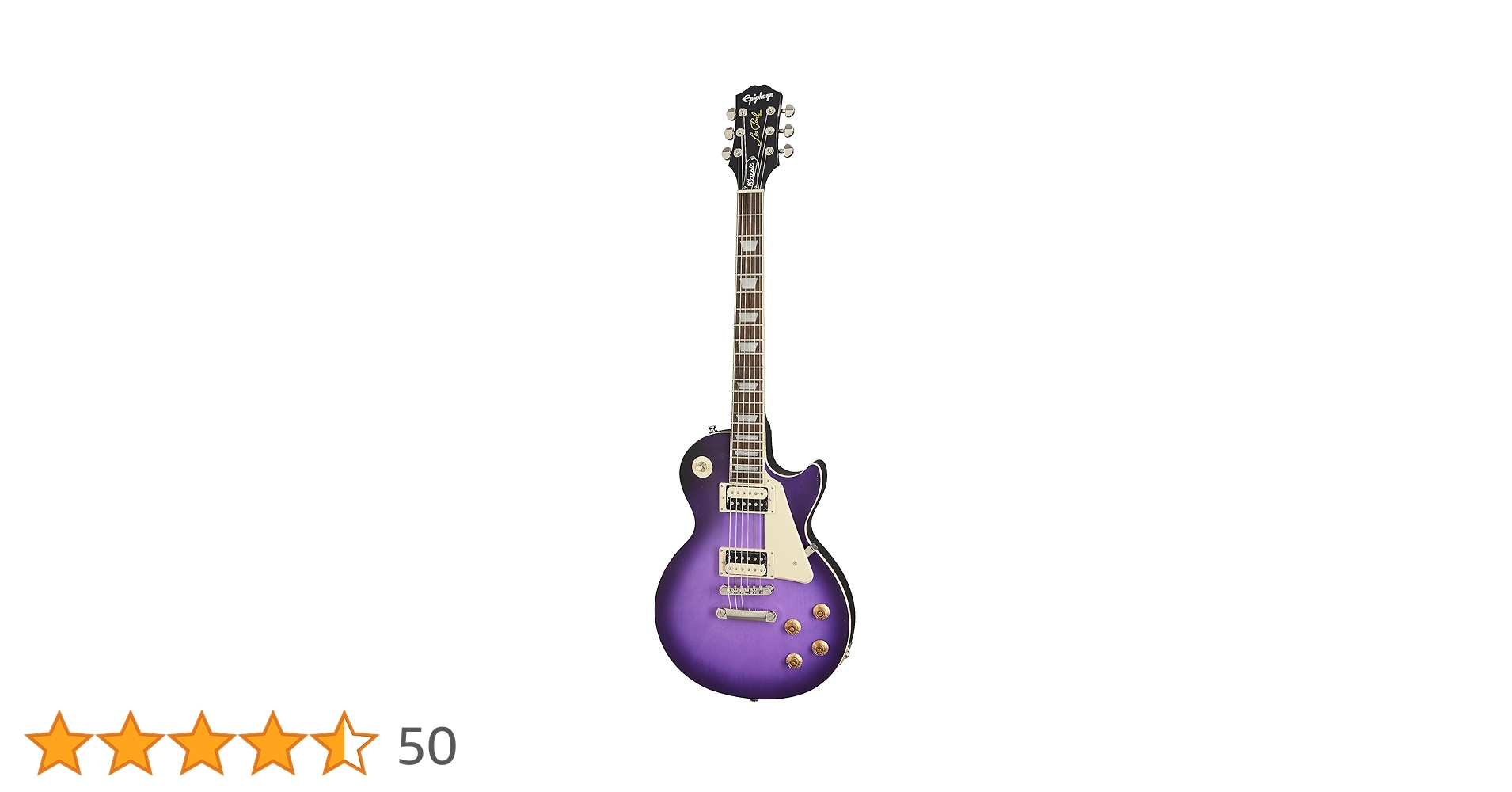 Amazon | Epiphone Les Paul Classic Wear - パープル | エレキギター